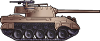 Sideview of M18 Hellcat